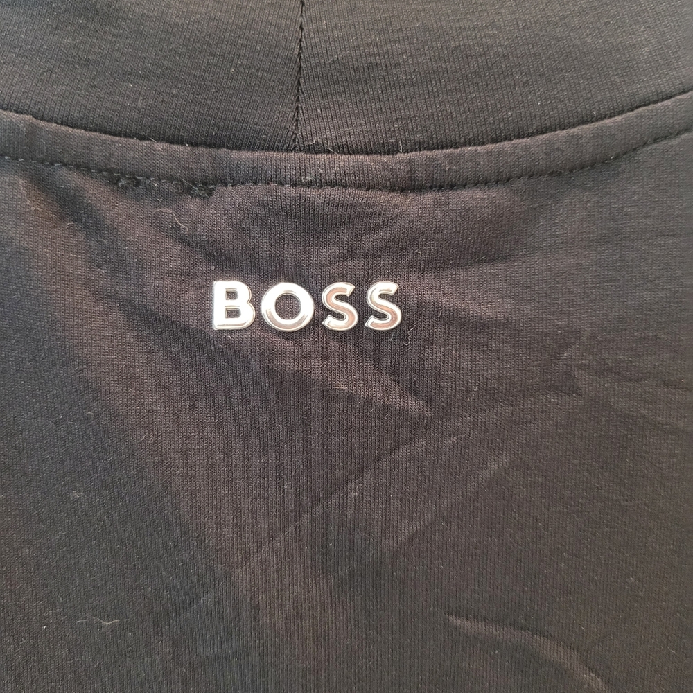 BOSS Women's Black Sleeveless Top Emise Twist Neck Sleeveless Blouse Size M - Picture 8 of 12